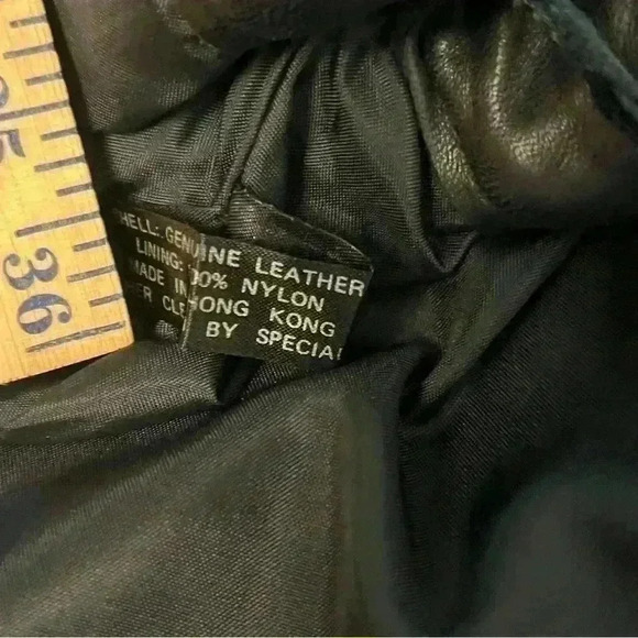 Vintage 80s Michael Hoban North Beach Leather Skirt - Picture 4 of 8